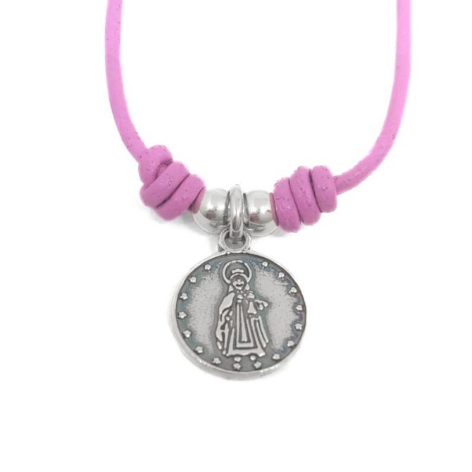 Medalla Virgencita del Carmen con mensaje