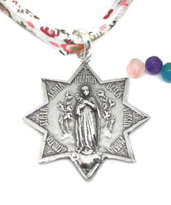 Foto principal Medalla Virgen niña estrella en plata