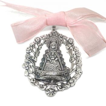 Foto principal Medalla cuna Virgen del Rocío plata