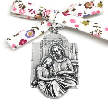 Foto principal Medalla de Santa Ana retablo plata