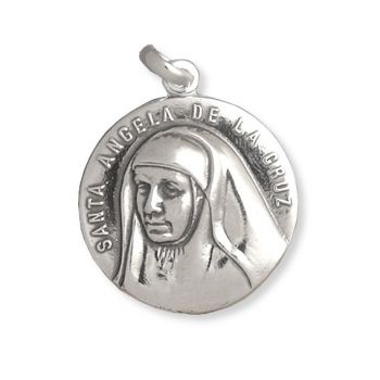 Foto principal Medalla Santa Angela de la cruz plata