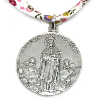 Foto principal Medalla Santa Teresa de Jesus plata